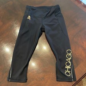 Lululemon for SOUL CYCLE Chicago cropped leggings!